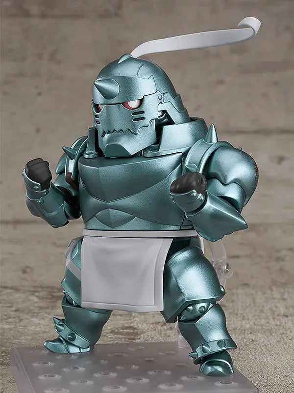 Q version Fullmetal Alchemist Alphonse Elric 796 Action Figure Anime Doll Toy Desktop Ornament Kawaii cat In Retail Box