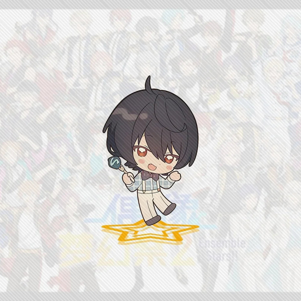 10CM game Ensemble Stars Acrylic Stand cute Model Desk Decor Cosplay Characters Ornament Accessories Good Christmas Gifts