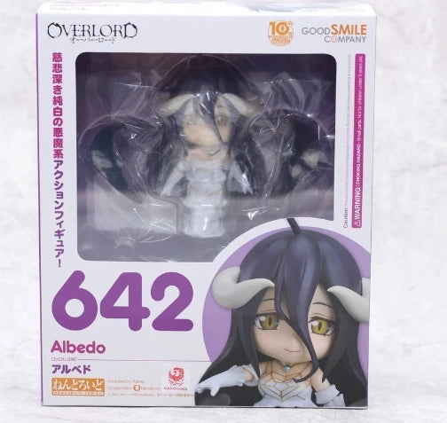 Good Smile Genuine Nendoroid OVERLORD Anime Figure Ainz Ooal Gown Albedo Action Toys for Kids Christmas Gift Collectible Model
