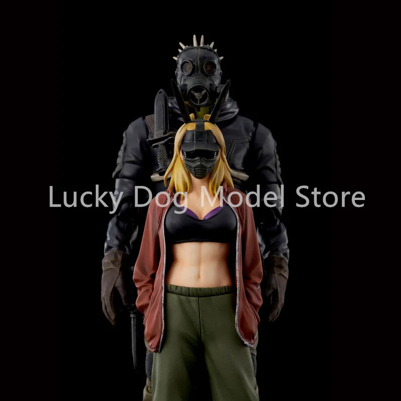 Sentinel Original:Dorohedoro Kaiman & Nikaido 1/12 PVC Action Figure Anime Model Toys Collection Doll Gift