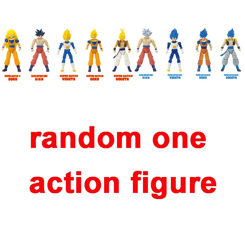 Dragon Ball SHF Goku Vegeta Action Figure Super Saiyan Gogeta Dbz Figurine PVC Collection Model Toys for Kids Gifts