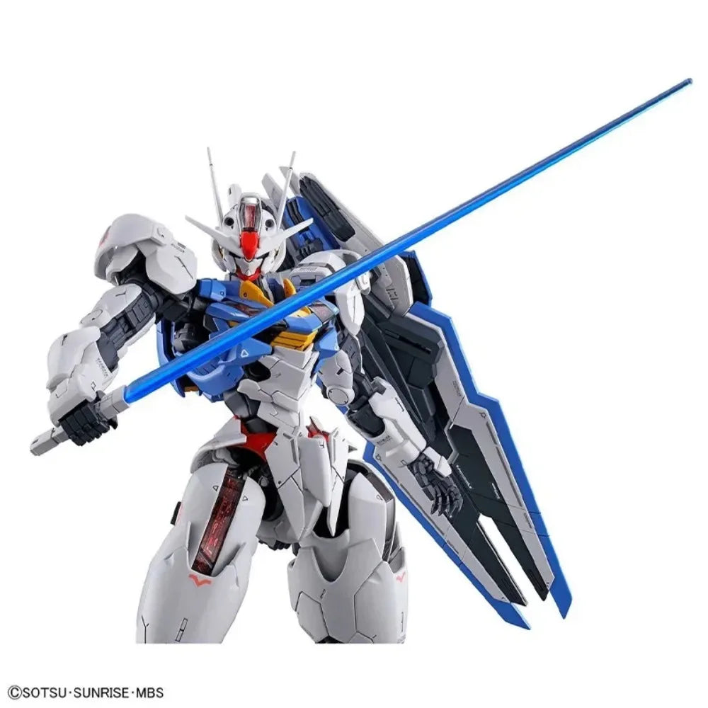 Bandai Original 1/100 FULL MECHANICS FM The Witch from Mercury AERIAL GUNDAM Anime Action Figure Assembly Model Kit Toy Gifts