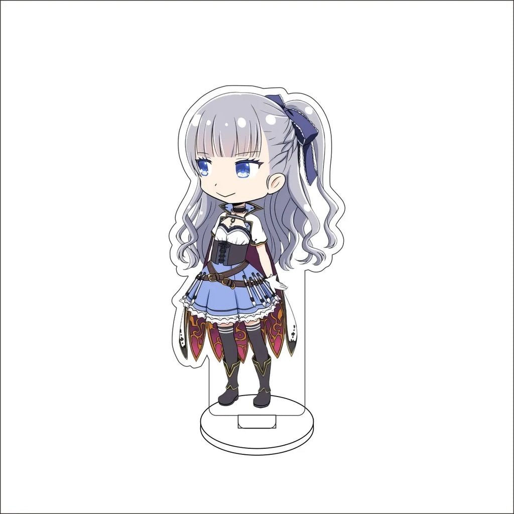 10CM Anime BanG Dream! Nendoroid Figure Stand Model Tsukushi Futaba/Nanami Hiromachi/Mashiro Kurata Cute Desk Decor Standing Sign Gifts