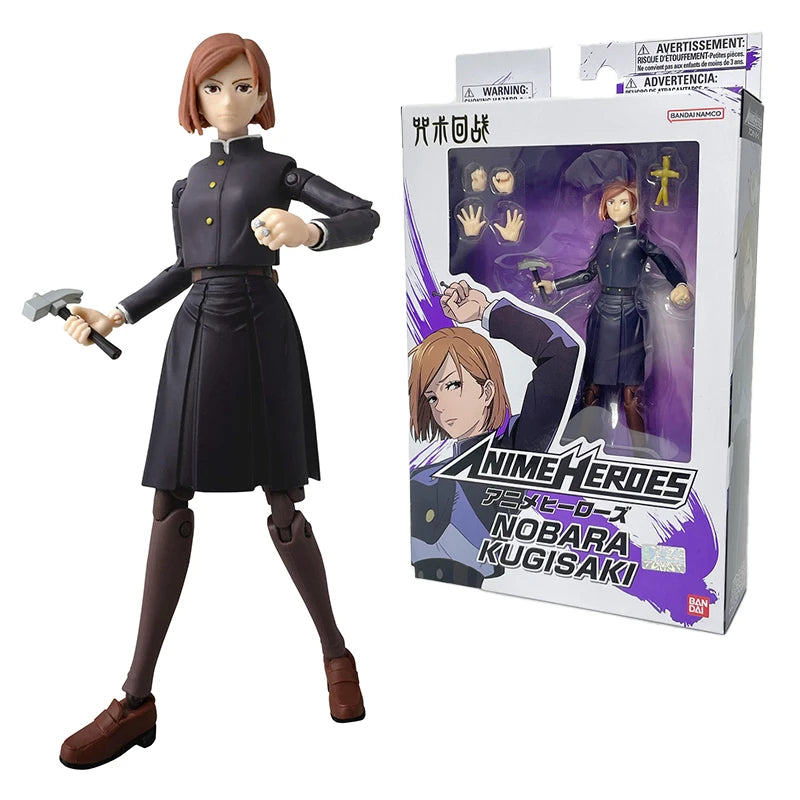 17cm Bandai Original Jujutsu Kaisen Action Figure Gojou Satoru  Itadori Yuji Fushiguro Megumi Action Anime Figure Toy Gifts