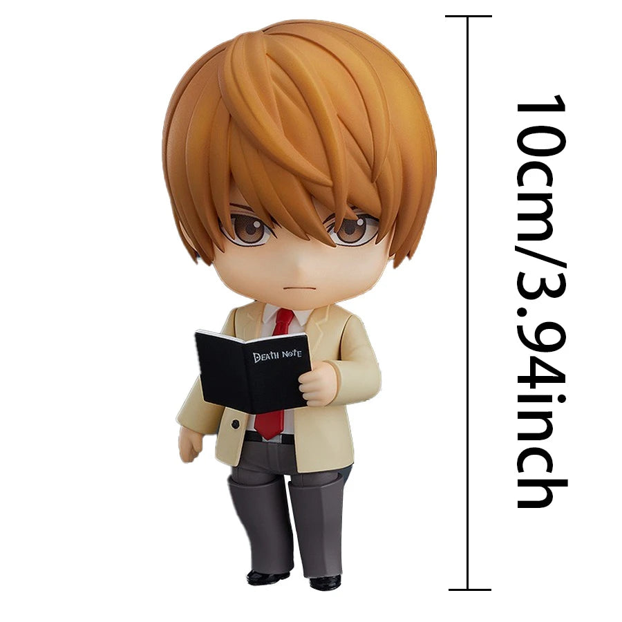 10cm Death Note Anime Figure #1160 Yagami Light Action Figure #1200 L Figurine Decorations PVC Adult Collection Model Doll Toys