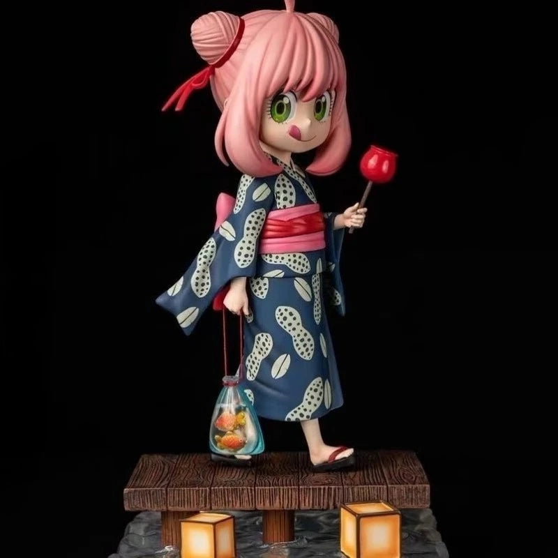 20cm SPY × FAMILY Anya Forger Hand-made Anime Animation Movie Peripheral Desktop Ornament Decoration Collection Birthday Gifts