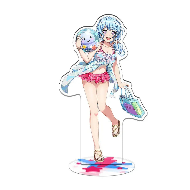 BanG Dream! Acrylic Standing  Anime Fans Game Stand Poppin'Party Hanazono Tae Kokoro Tsurumaki Yukina Minato Roselia Hazawa Gitf