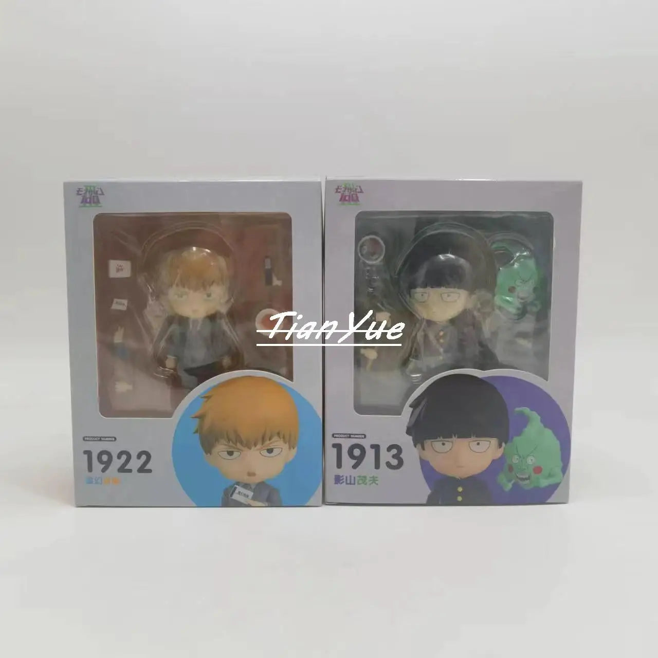Anime Mob Psycho 100 Shigeo Kageyama 1913 Arataka Reigen 1922 Cute Version Action Figure Model Toy 10cm