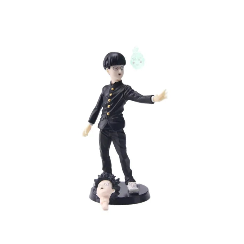 16cm Mob Psycho 100 Shigeo Kageyama 2 Heads Anime Figure Model Statue Fans Collection Desktop Decoration Ornament Toys Gifts