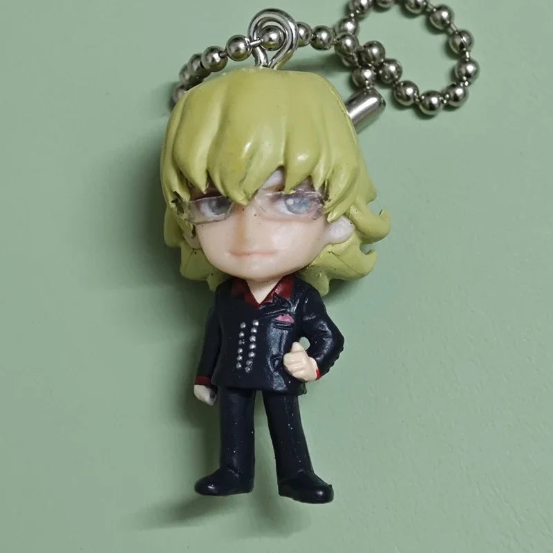 Original Cute Tiger Bunny Hero TV Anime Figure Gashapon Capsule Toy Model Pendent Rare Limited Collection Gift for Kid Adult