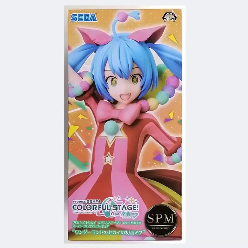 In Stock Original SEGA SPM Project Sekai Colorful Stage! Hatsune Miku Anime Figures Toys Gift Model Collection Desktop Cute