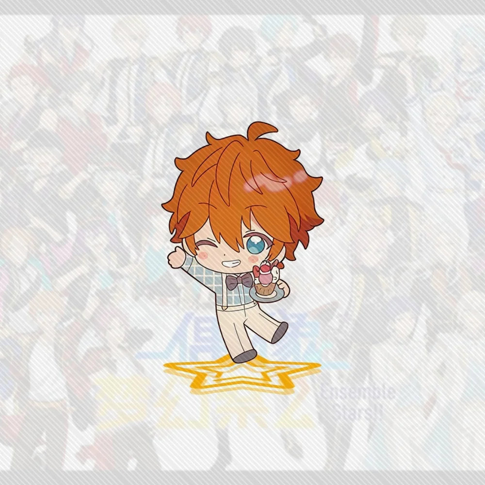 10CM game Ensemble Stars Acrylic Stand cute Model Desk Decor Cosplay Characters Ornament Accessories Good Christmas Gifts