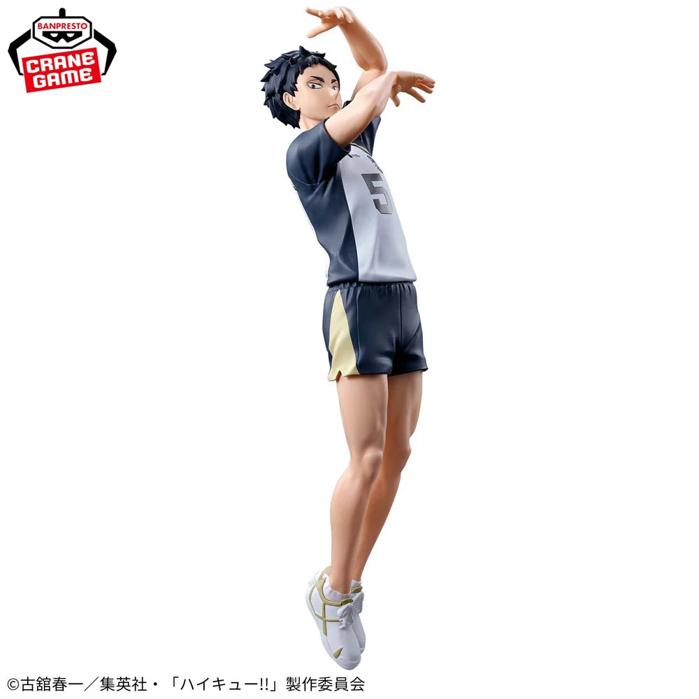 In Stock Original BANPRESTO Haikyuu!! Posing Figure Keiji Akaashi Kotaro Bokuto Figure Anime Model Genuine Boxed Toy