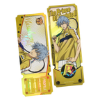 New Prince of Tennis Genuine Laser Ticket/Bookmark Collection Hobby Toys Echizen Ryoma Syusuke Fuji Atobe Keigo Kunimitsu Tezuka