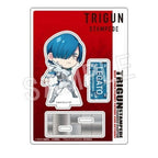 Anime Trigun Stampede Plate Desk Decor Nicholas D. Wolfwood Collection Ornament Vash The Stampede Acrylic Standing Model Gifts