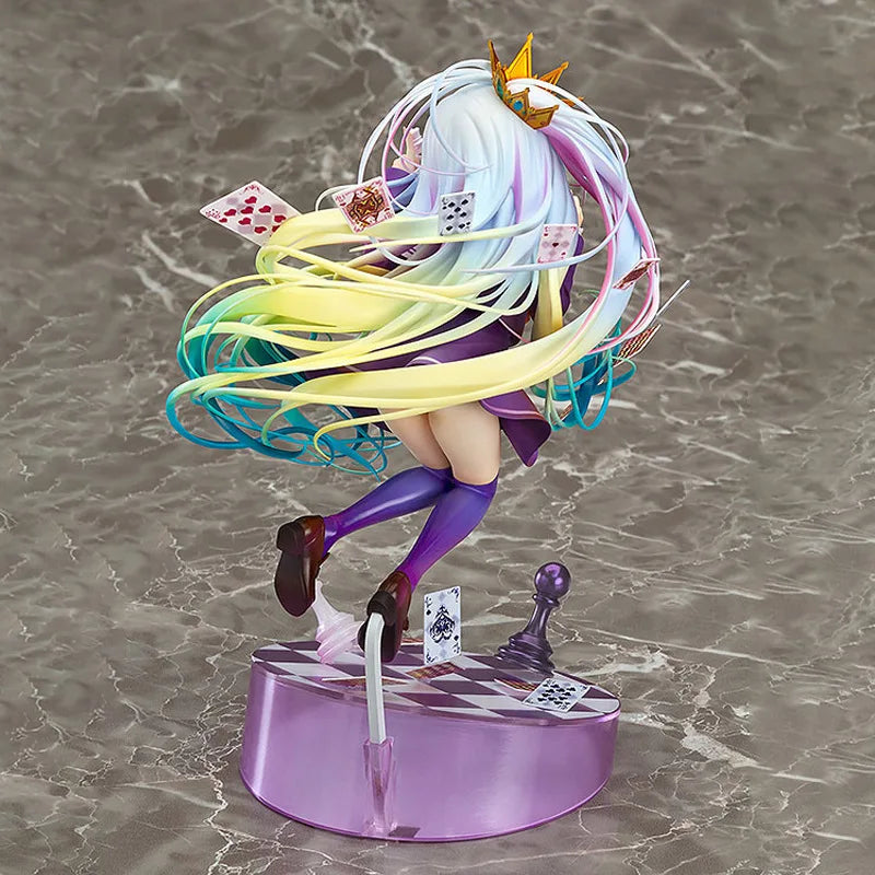 Anime NO GAME NO LIFE Standing posture Action Figure PVC Model Statue Toy Doll Desk Decor Collection Gifts boxed