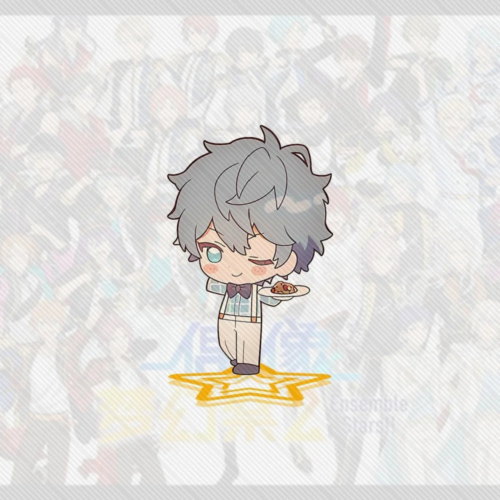 10CM game Ensemble Stars Acrylic Stand cute Model Desk Decor Cosplay Characters Ornament Accessories Good Christmas Gifts