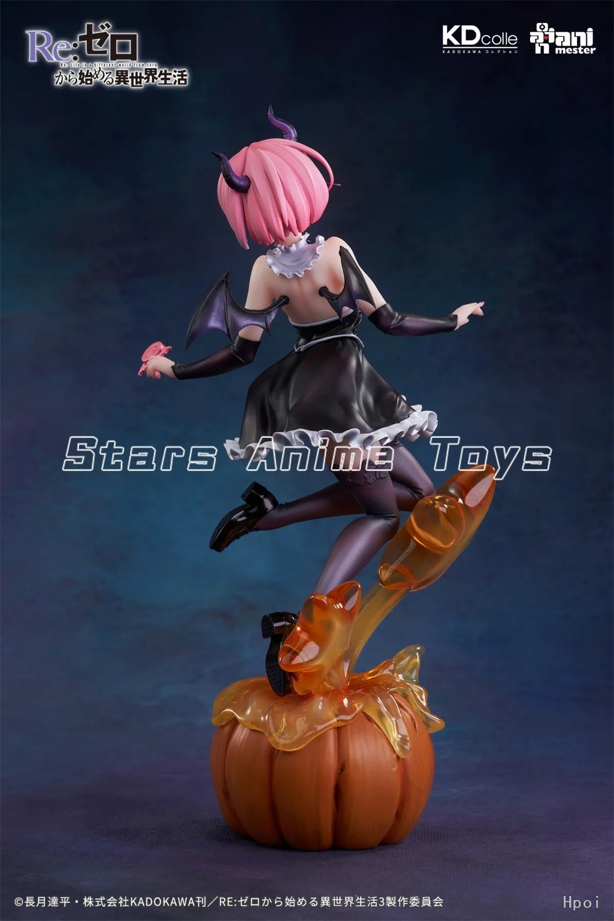 Original KADOKAWA KDcolle Re ZERO Starting Life in Another World RAM/REM Magic Night Magic Anime Figure Model Gift Toy