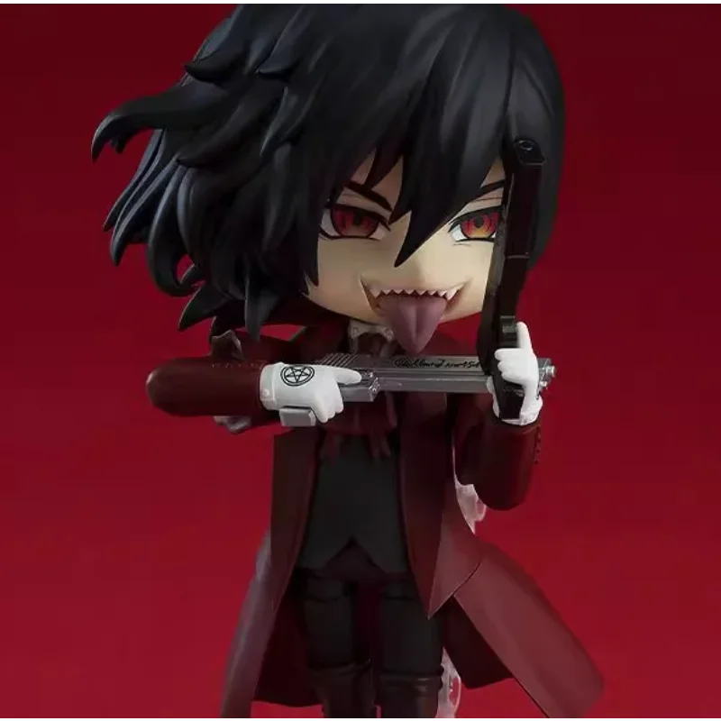 Original Anime Doll Hellsing Ultimate OVA Series Alucard Anime Figure Toys Kwaii Q Ver. Action Figurine Doll PVC Model Collector