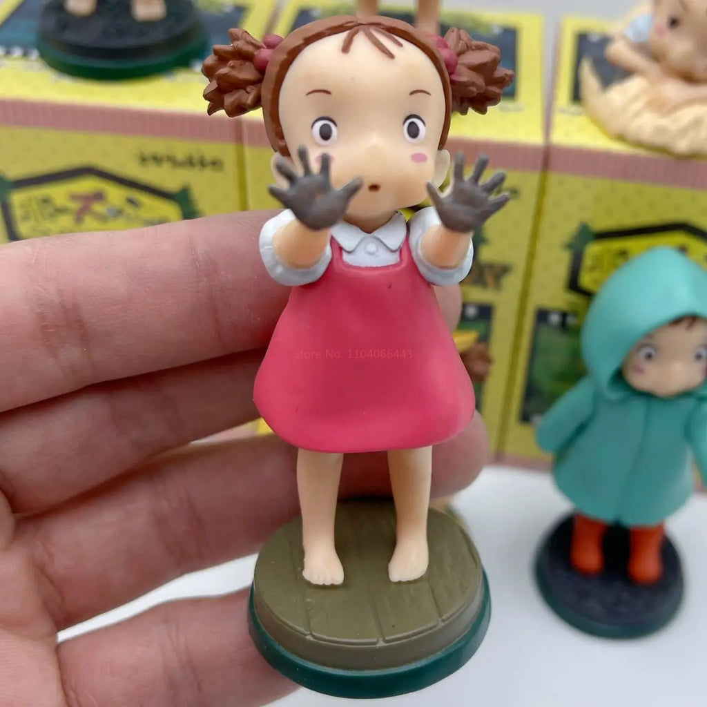 New Arrival Anime Cute Doll Cute Movie Character Ponyo Blind Box Pvc Figure Model Desktop Decoration Kids Toys Birthday Gifts