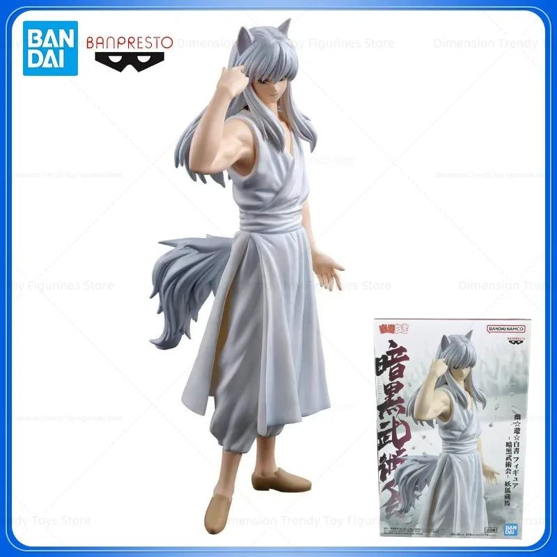 In Stock Bandai Banpresto YuYu HaKuSho Kurama Anime action figure Toys for boys and girls Children's birthday gifts DT