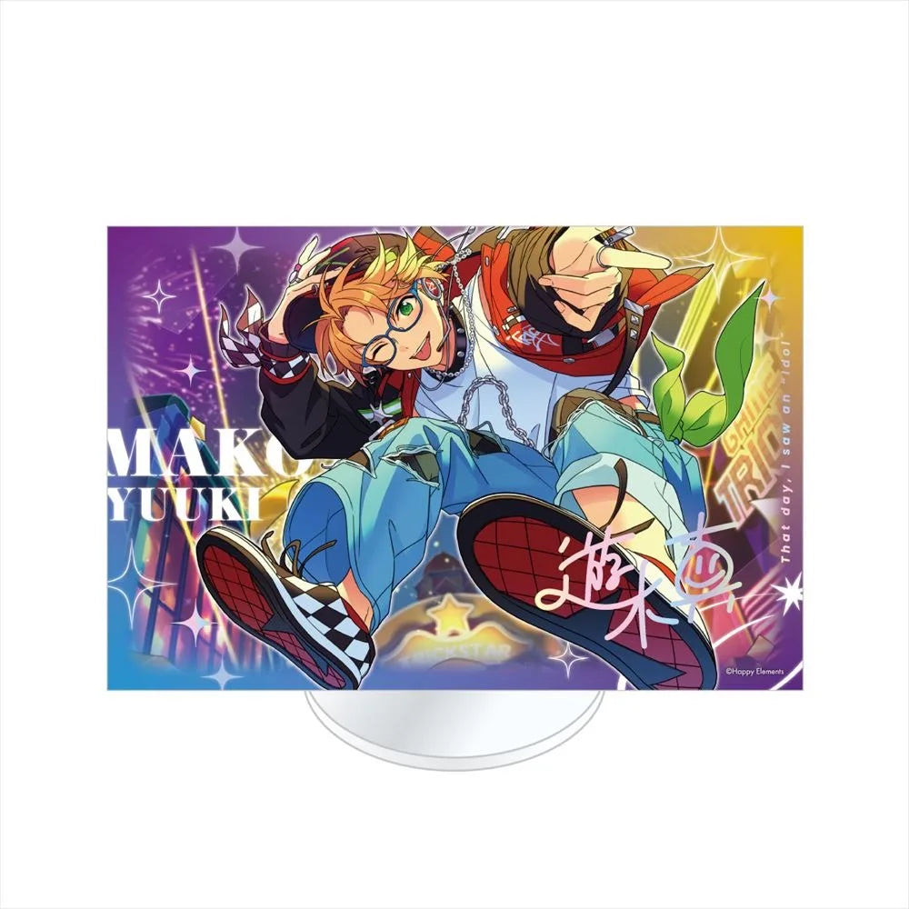 Hot Anime Store Ensemble Stars!! Wataru Hibiki Eichi Tenshouin Hokuto Hidaka Acrylic HD Figure Stand Fans Charm Gifts About15cm
