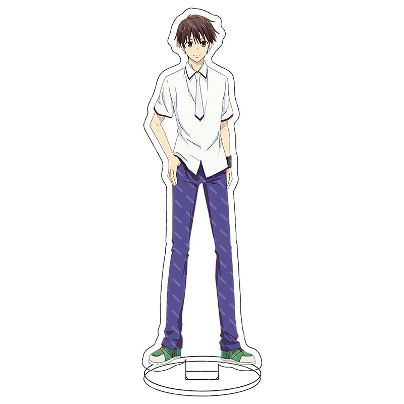 Anime Figure Stand Toy Fruits Basket Honda Tooru Kyou Yuki Momiji Shigure Hatsuharu Saki Ayame Hatori HM Acrylic Model Stand