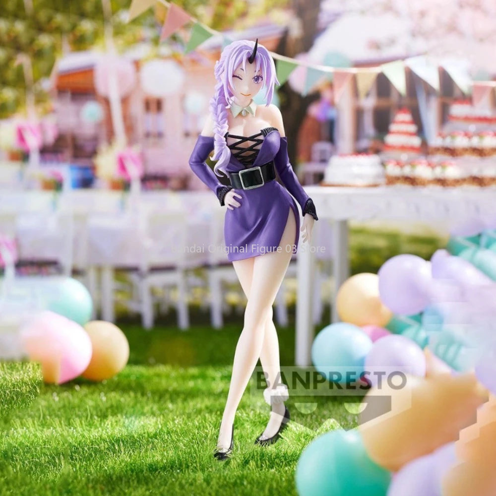 Original Bandai Shion 10Th Anniversary That Time I Got Reincarnated As A Slime Anime Collect Ornaments Figure Model Toys 17cm