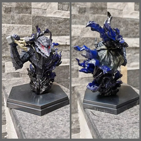 Berserk Guts 23cm In Armor Japanese Classics Anime Figure Model Gk Statue Collection Desktop Decoration Ornament Toys Boys Gifts