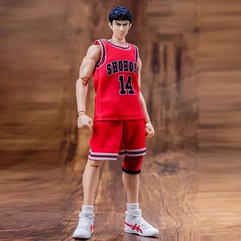 Dasin/Great Toys/GT Slam Dunk Hanamichi Sakuragi Kaede Rukawa Mitsui Hisashi Akagi Takenori Ryota Miyagi 1/12 PVC Action Figure