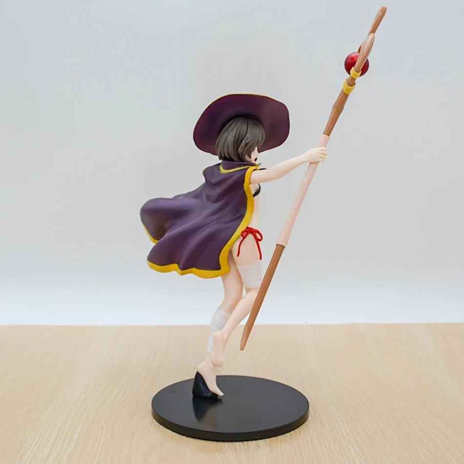 Megumin Action Figure 23cm - God's Blessing on This Wonderful World Cute Figurine Gift for Girls Model Toy