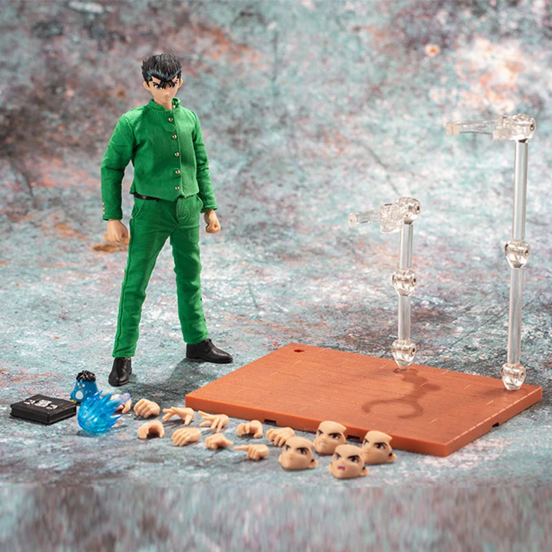 Dasin/Great Toys/GT YuYu Hakusho Urameshi Yuusuke Yoko Kurama Jaganshi Hiei Kuwabara Kazuma SHF 1/12 PVC Action Figure In Stock