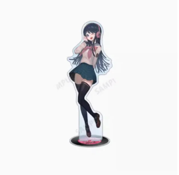 Anime Danganronpa: Trigger Happy Havoc Kirigiri Kyoko Enoshima Junko Acrylic Stand Figure Model Plate Cosplay Desktop Decor