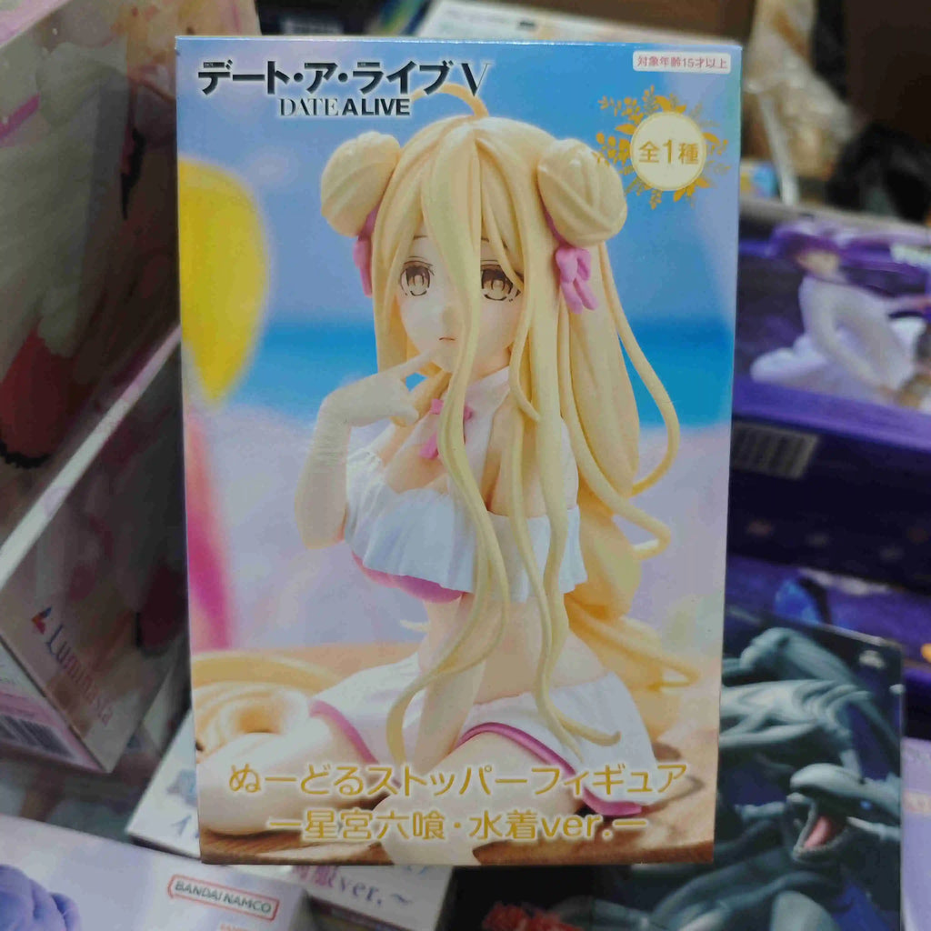 In Stock Original FuRyu Noodle Stopper DATE ALIVE V Hoshimiya Mukuro Swimsuit Ver. PVC Action Figure Model Collection Toy Gift