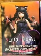 Halloween Gift Genuine Lycoris Recoil Nishikigi Chisato Lnoue Takina Pvc Collector Desktop Ornament Pvc Anime Figure Model Toy