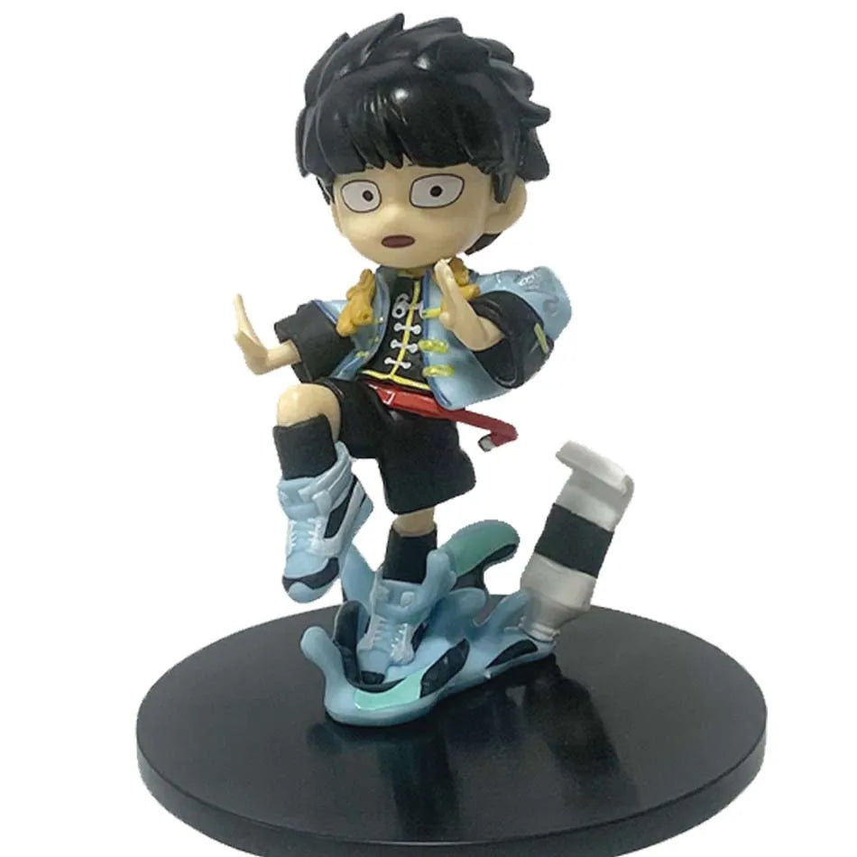 Hot sold Mr. ONE Created youth comics Mob Psycho 100、Reigen Arataka Maofu Yingshan PVC Statue Model Doll Decoration Toy gifts