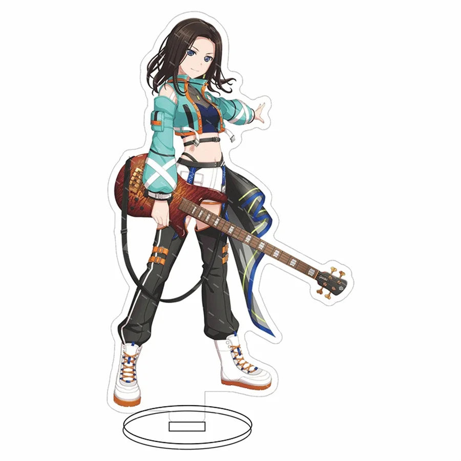 Anime Figure BanG Dream Maruyama Aya Sayo Hikawa Cosplay Acrylic Stand Model Plate Desk Decor Standing Sign Keychain Gifts