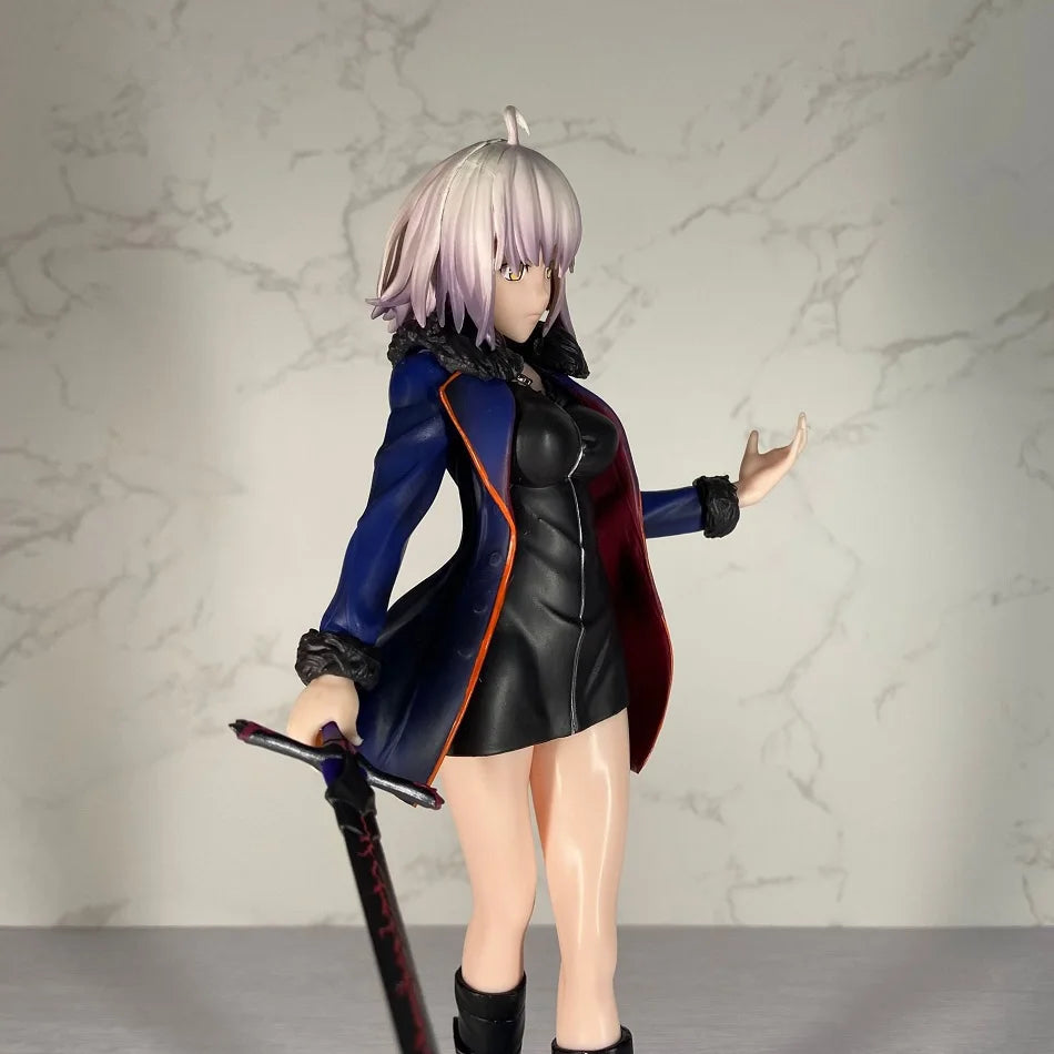 Anime Figure Figma Max Factory Fate-Grand Order Avenger-Joan of Arc Casual Clothes Animation Dolls Pvc Model Ornamental Toys