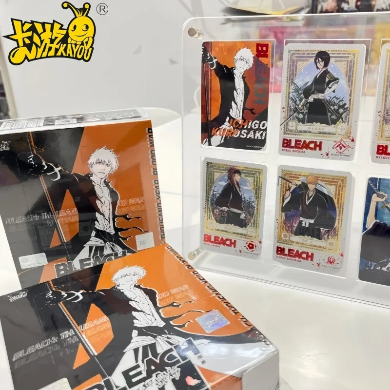 Kayou Genuine Bleach Cards Box Boundary Thousand Years Of Blood War Guardian Fate Poem Anime Collection Card Gift Toys