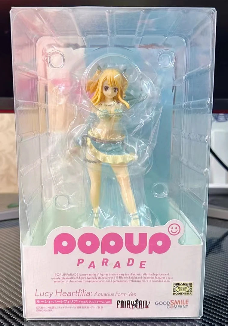 Original GSC PUP FAIRY TAIL  Lucy Heartfilia Taurus Form/Aquarius Form Toys Anime Figures Collection Ornaments Gifts