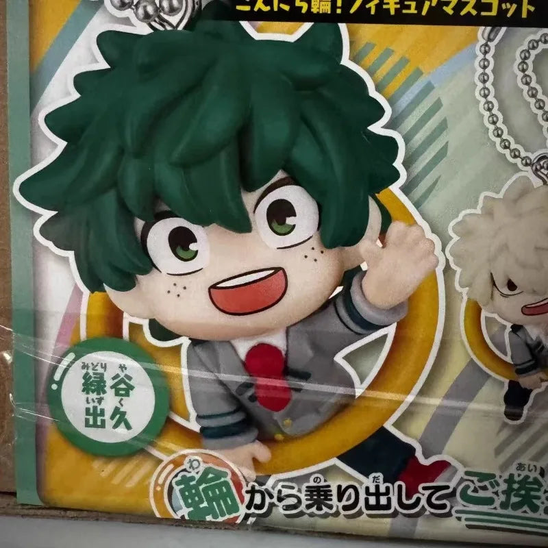 My Hero Academia Gashapon Toys Ochaco Uraraka Todoroki Shoto Bakugou Katsuki Anime Q Version Figure Model Pendant Toys