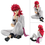 8cm YuYu Hakusho Figure Palm Size Yusuke Urameshi Anime Shuichi Minamino/Youko Kurama Action Figure Collectible Model Doll Toys