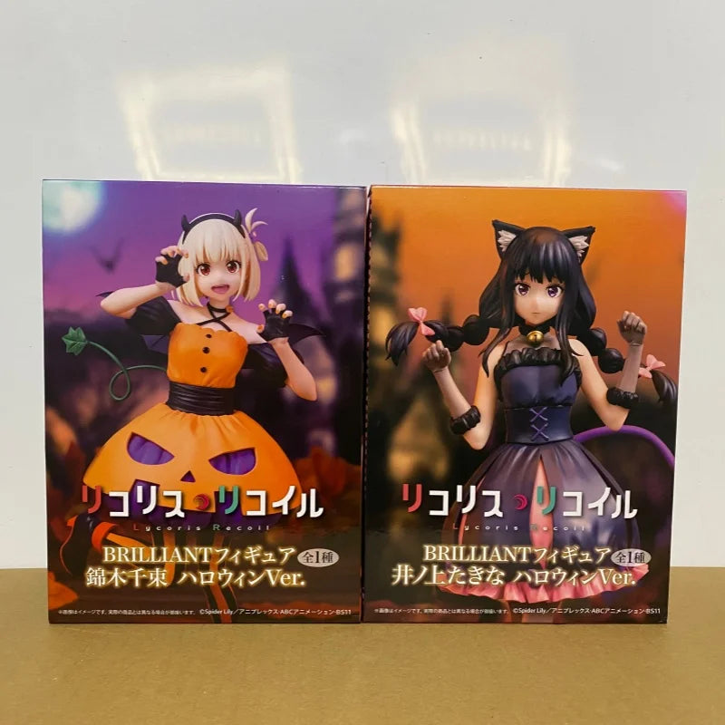 Original Lycoris Recoil Nishikigi Chisato‌‌ Inoue Takina‌‌ Halloween Costume Action Figure Prize Figure Collection Model Toy