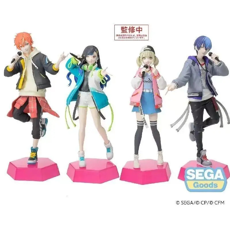 Sega Ddc Hatsune Miku Figure - Colorful Stage Shinonome Akito Shiraishi an Kohane Azusawa Collectible Model Toy