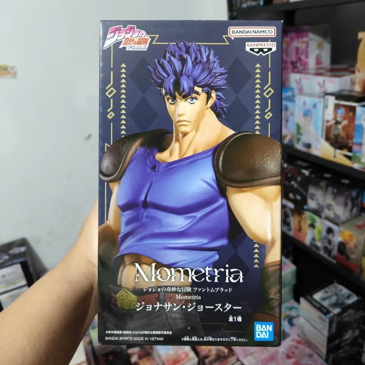BANDAI Original JoJo's Bizarre Adventure Mometria Jonathan Brando Dio Brando Anime Figures Dolls Model Statue Toy Festival Gifts