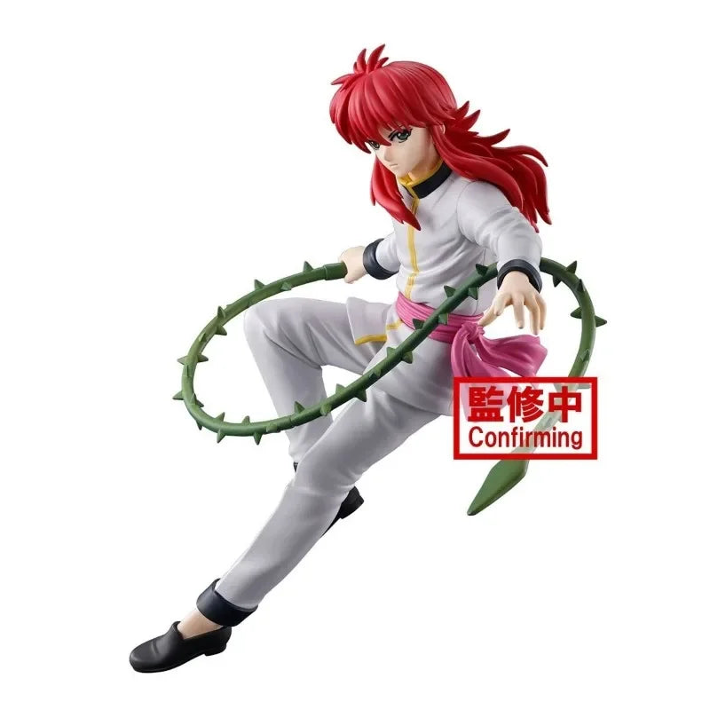 Bandai in Stock Original BANPRESTO YuYu Hakusho Anime -Dark Tournament Kurama- Action Figures Toys Collectible Model Gifts Kids