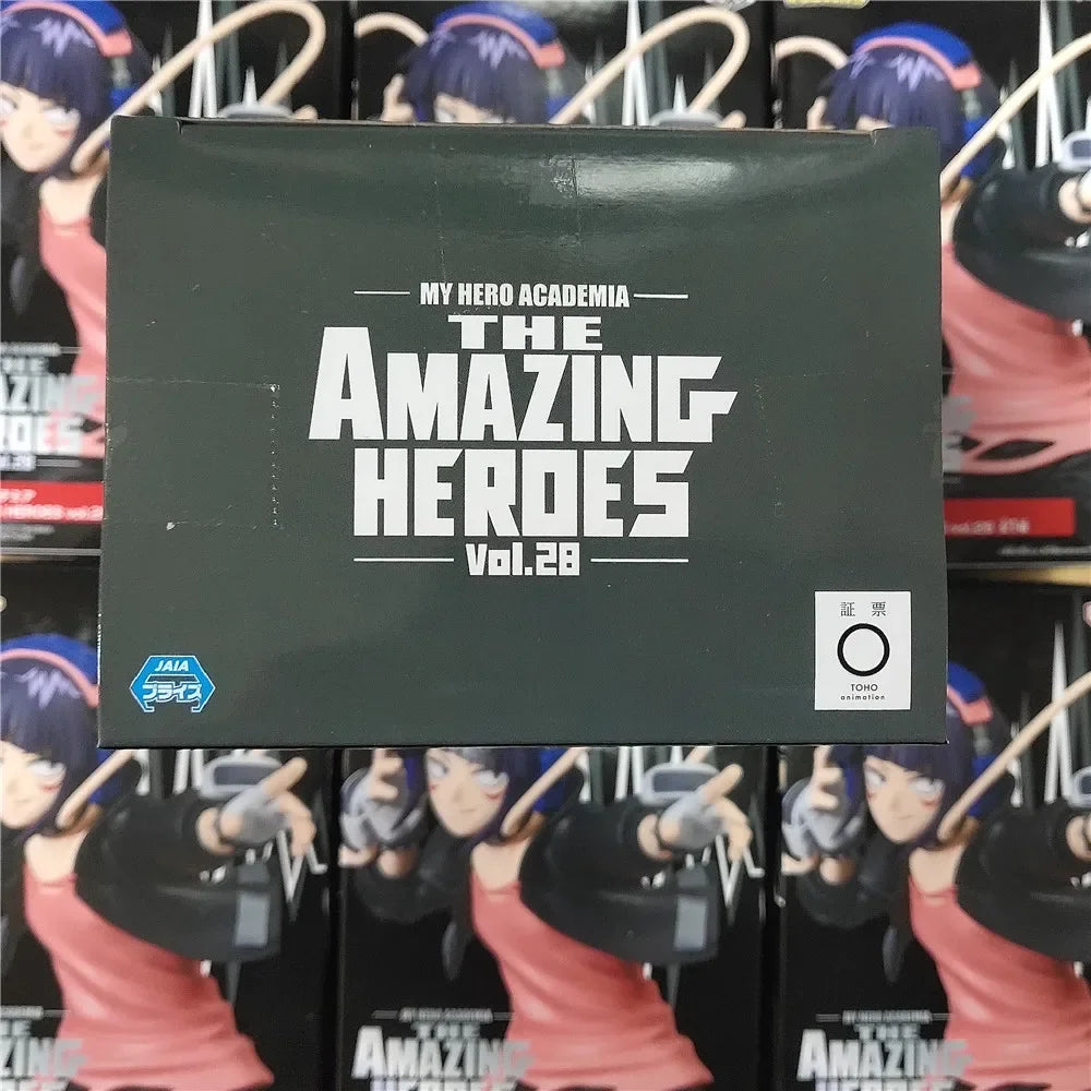 Anime Original Bandai My Hero Academia Jiro Kyoka PVC Action Figures Collect Decorative Model Figurine Toys Birthday Gift 12cm