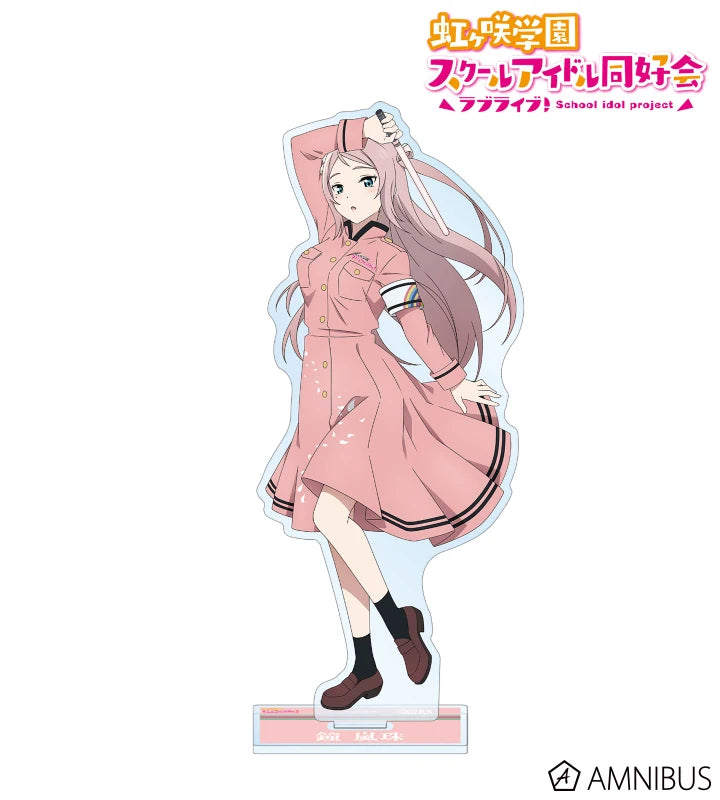 Anime Love Live! Nijigasaki High School Idol Club Acrylic Stand figure Stand Plate Cosplay Prop Decor Cartoons present Gifts