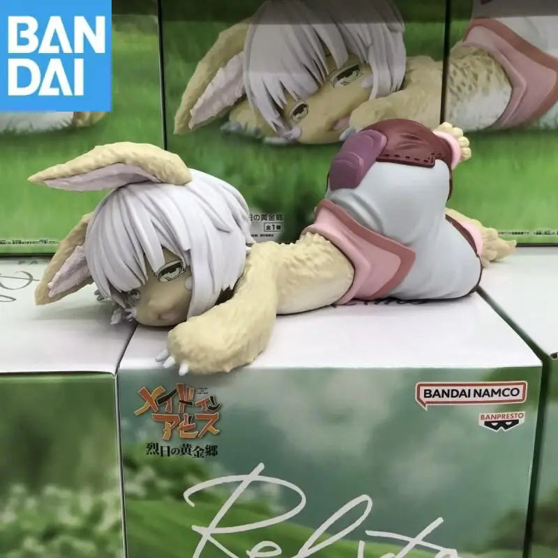 Bandai Namco Banpresto Made In Abyss: The Golden City of The Scorching Sun Nanachi Faputa Relax Time Figure Model Collector Toy