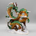 22cm/8.66in Dragon Ball Anime Figure Shenron Figure Goku And Shenron Figurine Pvc Statue Collection Model Decoration Toys Gifts